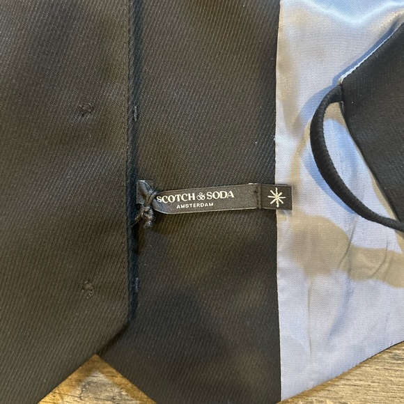 Scotch & Soda Black Halter Vest Top - Picture 7 of 8